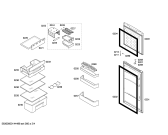 Схема №3 3FFL3455 с изображением Дверь для холодильника Bosch 00248670