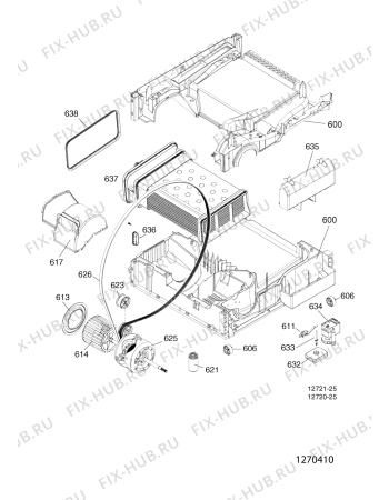 Схема №1 ASL70CXAUS (F035324) с изображением Пластинка для стиральной машины Indesit C00272170