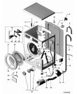 Схема №3 WDS1045TX1 (F017839) с изображением Модуль (плата) для стиралки Indesit C00068949