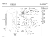 Схема №2 KS27U00HK с изображением Дверь для холодильной камеры Siemens 00214784