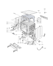 Схема №3 IDW 128 с изображением Уплотнитель (прокладка) для посудомоечной машины DELONGHI ML6237