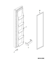 Схема №5 MSM920NF (F077171) с изображением Дверка для холодильной камеры Indesit C00289244