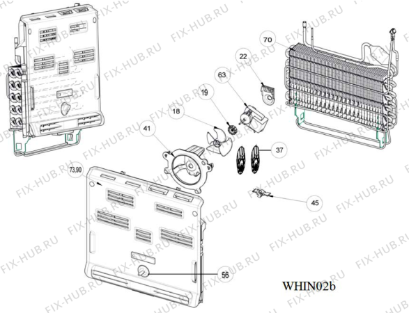 Схема №3 WTM 452 RS SS с изображением Затычка для холодильника Whirlpool 482000094725