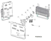 Схема №3 WTM 452 RS SS с изображением Контейнер для холодильной камеры Whirlpool 482000094722