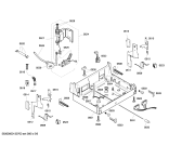 Схема №3 SGU55E98SK с изображением Передняя панель для электропосудомоечной машины Bosch 00674559