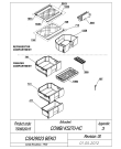 Схема №6 CSA29023 (7506620015) с изображением Конденсатор для холодильной камеры Beko 4610110510