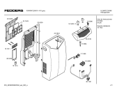 Схема №2 X5RKMFE200 Fedders с изображением Передняя часть корпуса для климатотехники Bosch 00217534