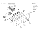 Схема №3 SHU3322UC DLX с изображением Передняя панель для посудомоечной машины Bosch 00358172