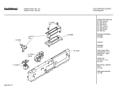 Схема №2 GM240110 с изображением Декоративная рамка для посудомойки Bosch 00216913