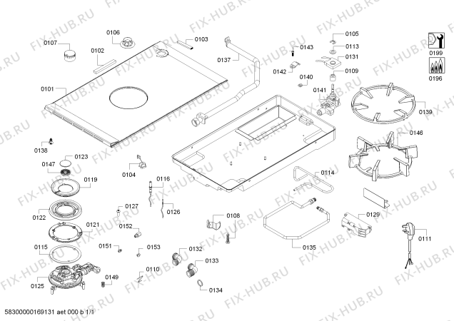 Схема №1 PRA326B92X с изображением Переключатель для электропечи Bosch 00628229