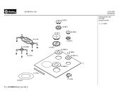 Схема №1 3EP387B с изображением Стеклокерамика для плиты (духовки) Bosch 00215827