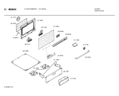 Схема №3 EH594HMSW с изображением Стеклянная полка для электропечи Bosch 00212443