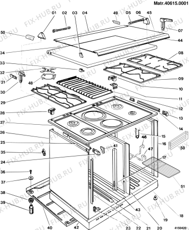 Схема №3 KG5222WESEU (F014739) с изображением Наставление для духового шкафа Indesit C00051330