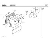 Схема №4 6CS9165 с изображением Панель для духового шкафа Bosch 00296588