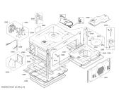 Схема №4 HBC86K753N с изображением Стекло часов для духового шкафа Bosch 00704204