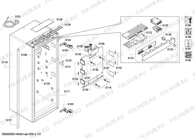 Схема №3 RS295311 Gaggenau с изображением Стеклянный поддон для холодильной камеры Bosch 00677878