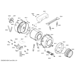 Схема №2 3TS931YA TS931A с изображением Панель управления для стиралки Bosch 00445253