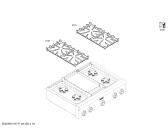 Схема №4 PC364GEBS с изображением Коллектор для плиты (духовки) Bosch 00663547