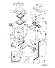 Схема №2 WT 54 H с изображением Обшивка для стиральной машины Whirlpool 481245210304