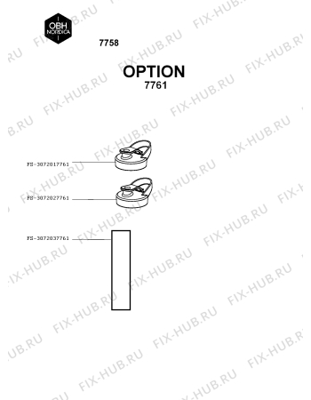 Схема №1 7758 с изображением Крышка для чаши для блендера (миксера) Seb FS-3072017758