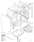 Схема №5 FAV34350IB с изображением Панель для посудомойки Aeg 1524727300