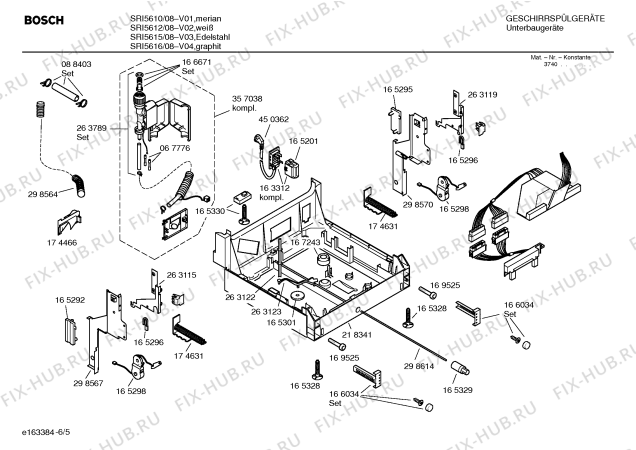 Схема №2 SF2HNH3 Art:592702 с изображением Модуль управления для посудомоечной машины Bosch 00483029