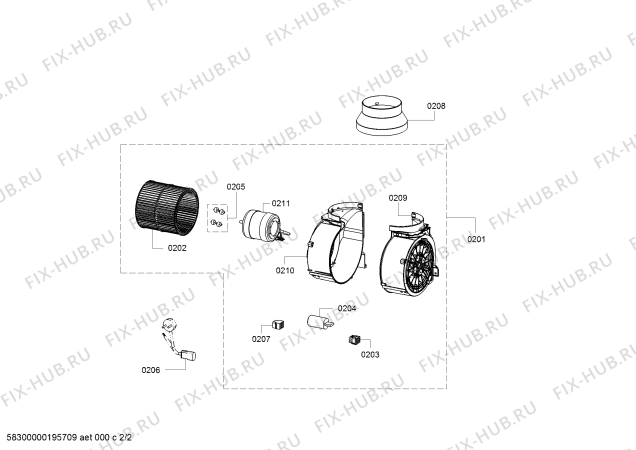 Схема №1 DIB128G50I Bosch с изображением Кронштейн для вытяжки Bosch 00716039