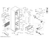Схема №2 KKF287S5TI с изображением Выдвижной ящик для холодильника Bosch 00712041