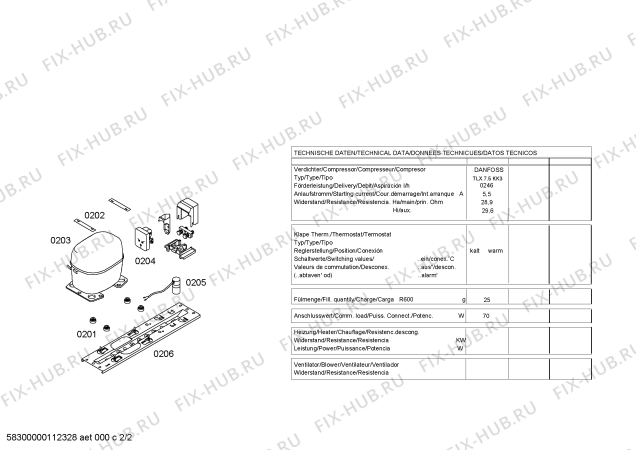 Схема №1 KG46S122 с изображением Кронштейн для холодильника Bosch 00169753