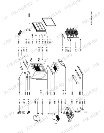 Схема №1 LPR150 (F090678) с изображением Инструкция по эксплуатации для холодильника Indesit C00347019