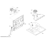 Схема №5 HBA23B263 с изображением Панель управления для электропечи Bosch 00746126