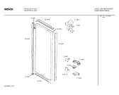 Схема №6 KFU5755 с изображением Панель для холодильной камеры Bosch 00439840