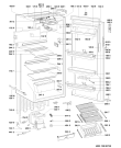 Схема №1 KVIF 2260 A++ с изображением Панель управления для холодильника Whirlpool 481010553933