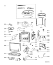 Схема №1 MAX 24/WH/SA с изображением Блок управления для микроволновки Whirlpool 480120100084