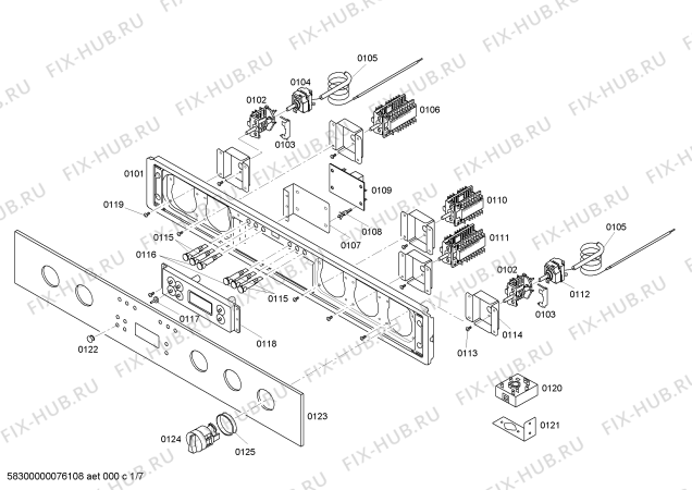 Схема №4 HBL646AUC с изображением Всякое Bosch 00424625