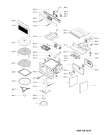 Схема №1 MWI 3455 IX с изображением Дверца для микроволновки Whirlpool 481010911839