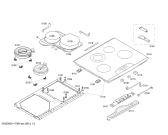 Схема №1 CIT302DS с изображением Индукционная конфорка для духового шкафа Bosch 00660278