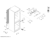 Схема №2 KGV36XK2OR, Bosch с изображением Дверь морозильной камеры для холодильника Bosch 00717679
