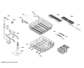 Схема №3 DIS6515 с изображением Панель управления для посудомоечной машины Bosch 00669545
