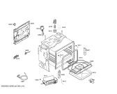 Схема №2 HSG342050U с изображением Панель управления для плиты (духовки) Bosch 00449961