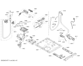 Схема №1 WM14T709FF с изображением Ручка для стиралки Siemens 10005545