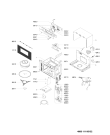 Схема №1 AMW 404/IX с изображением Наставление для микроволновой печи Whirlpool 481067661372