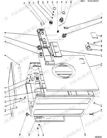 Схема №2 CXD750GB (F003741) с изображением Труба для стиралки Indesit C00015455
