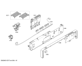 Схема №4 SHX46L12UC DLX Series с изображением Ручка двери для посудомойки Bosch 00664157