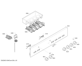 Схема №3 E12M12N0 с изображением Переключатель для плиты (духовки) Bosch 00614077