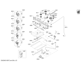 Схема №1 HGS5L53UC с изображением Панель для плиты (духовки) Bosch 00688066
