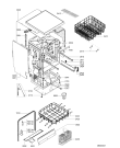 Схема №1 GMX 5500 с изображением Стойка для посудомоечной машины Whirlpool 481290508908