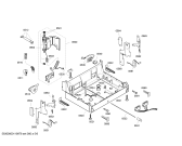 Схема №5 SF6GNE2 с изображением Набор кнопок для посудомоечной машины Bosch 00609451