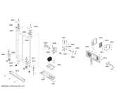 Схема №3 RS60DJSM1/XEG с изображением Набор роликов для холодильника Bosch 00601241