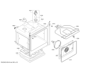 Схема №3 HBG30B520C с изображением Панель управления для электропечи Bosch 00669094